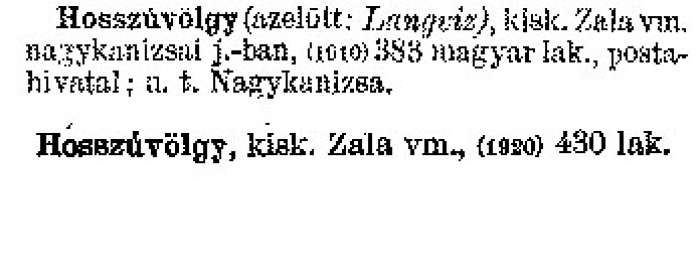 Hosszúvölgy - Révai nagy lexikona.jpg Hosszúvölgy - Révai nagy lexikona.jpg
